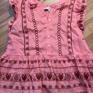 LOFT  Pink Blouse